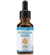 Nutri Potassium Iodide Liquid Drops 130 mg - Alternative to Potassium Iodide Pills - Thyroid Prot...