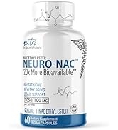 Neuro NAC Supplement N-Acetyl Cysteine Ethyl Ester - 20x More Bioavailable Than NAC 600 mg - Boos...